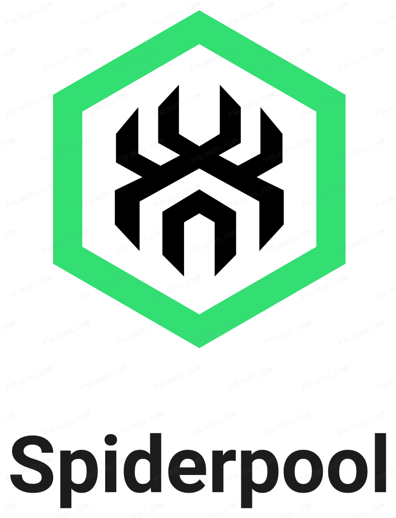 Spiderpool Logo PNG with transparent background
