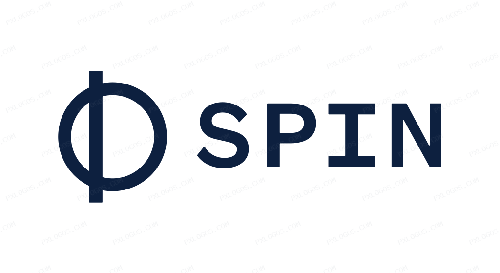 Spin Logo PNG with transparent background