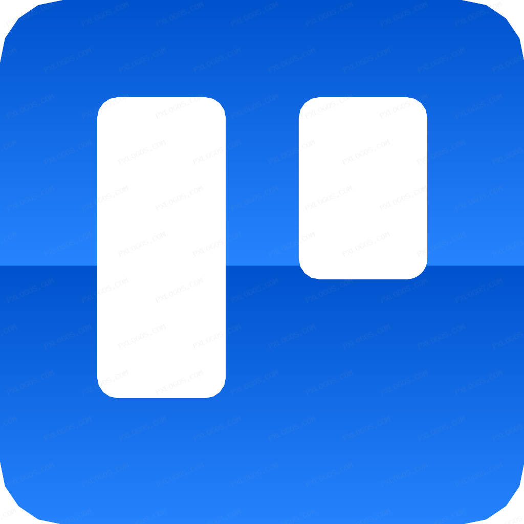 Atlassian Trello Logo PNG with transparent background