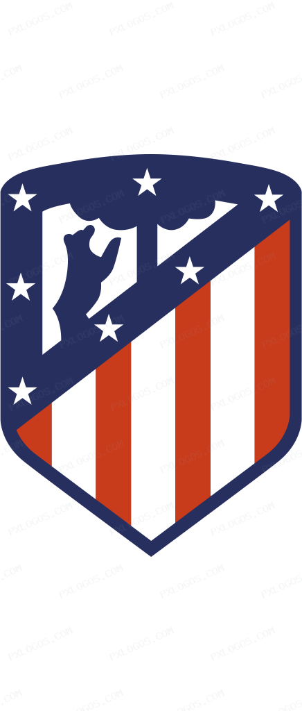 Atletico Madrid Logo PNG with transparent background