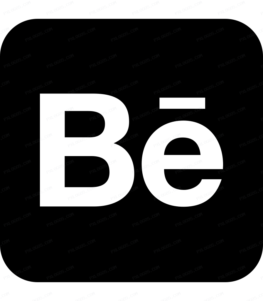 Square Behance Logo PNG with transparent background