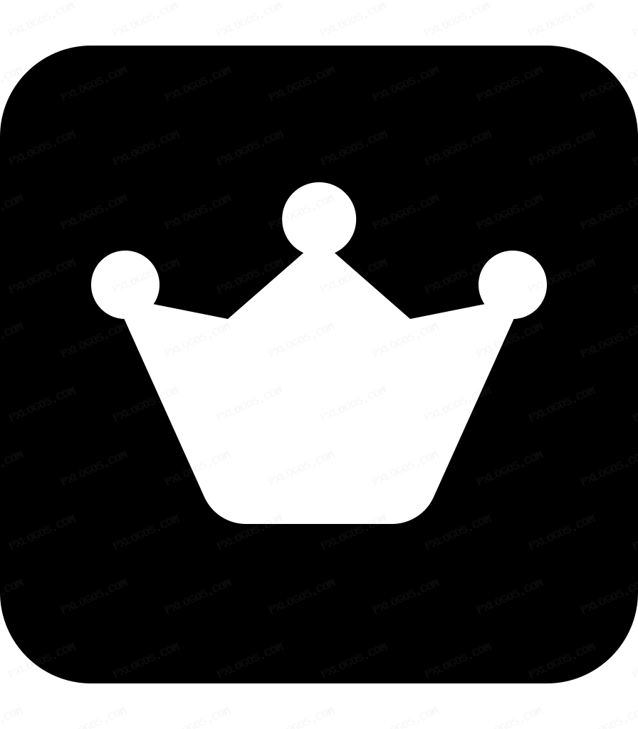 Square Web Awesome Logo PNG with transparent background