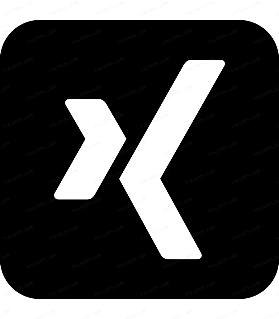 Square Xing Logo PNG with transparent background