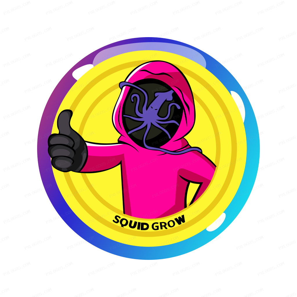Squidgrow Logo PNG with transparent background