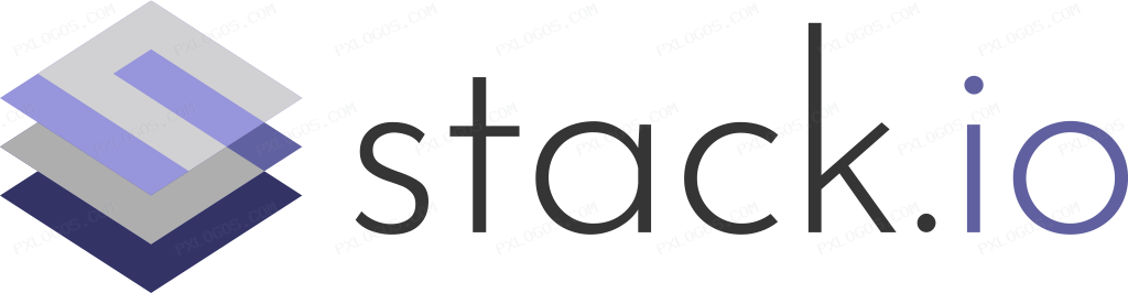 Stack IO Logo PNG with transparent background