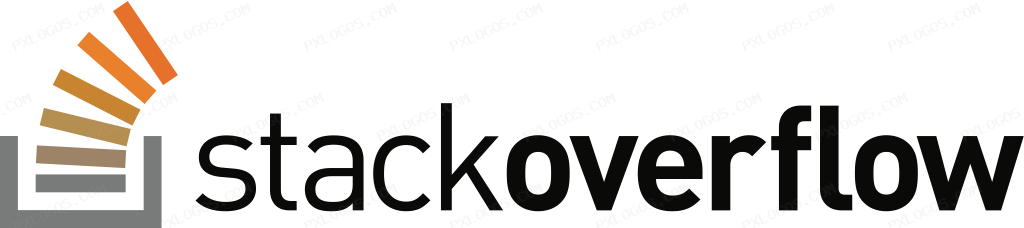 Stack Overflow Wordmark Logo PNG with transparent background