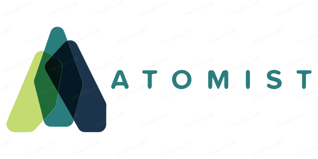 Atomist Wordmark Logo PNG with transparent background