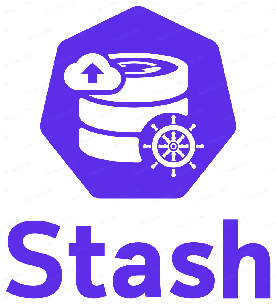 Stash By Apps Code Logo PNG with transparent background