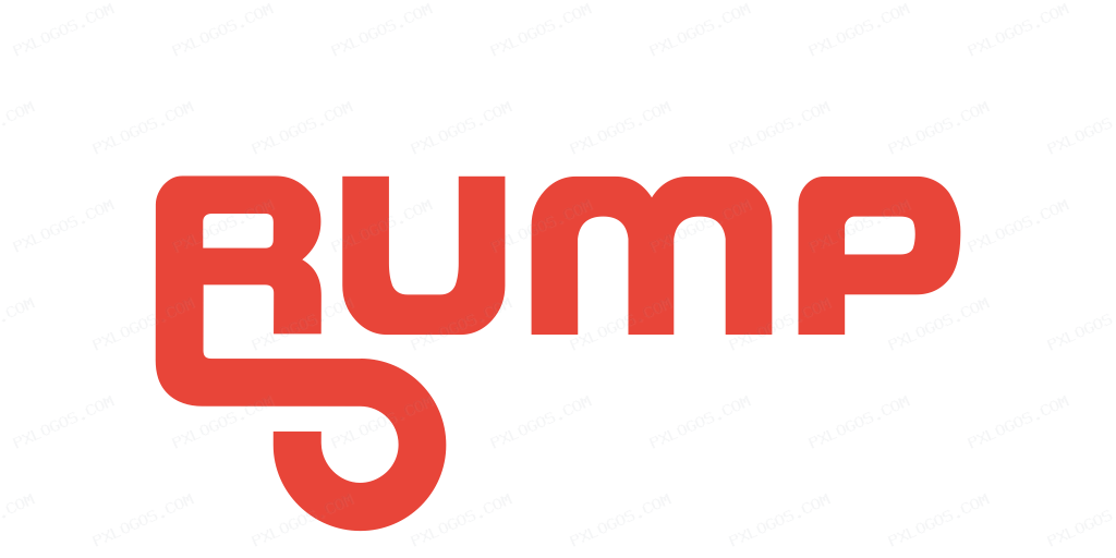 Stickermule Rump Wordmark Logo PNG with transparent background