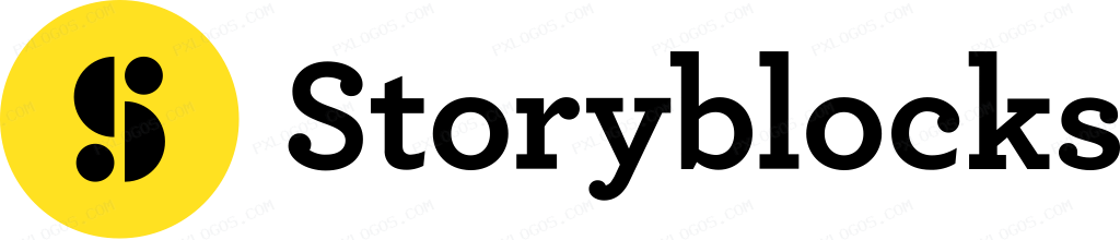 Storyblocks Wordmark Logo PNG with transparent background