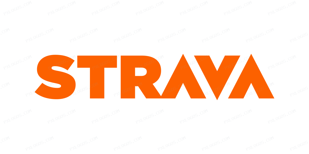 Strava Wordmark Logo PNG with transparent background