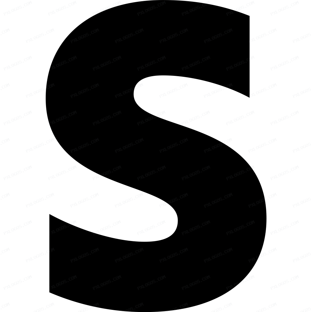 Stripe S Logo PNG with transparent background