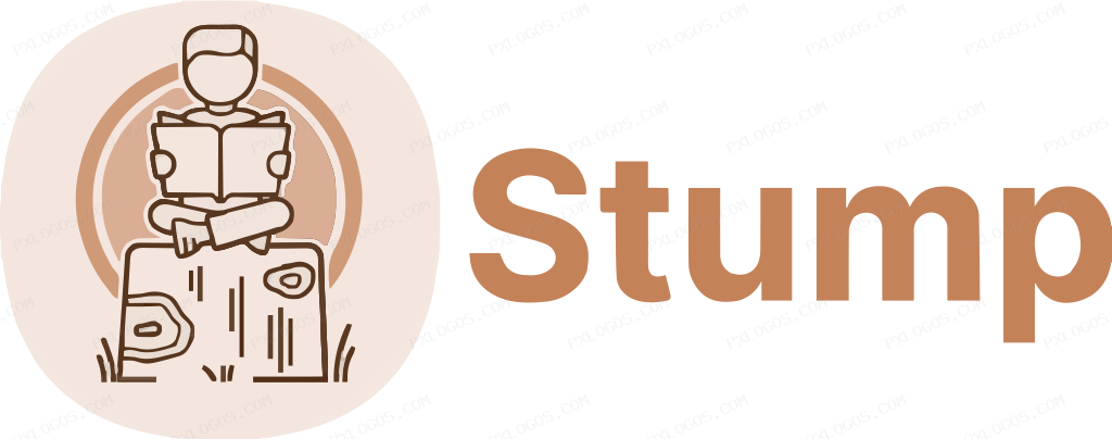 Stump Alt Logo PNG with transparent background