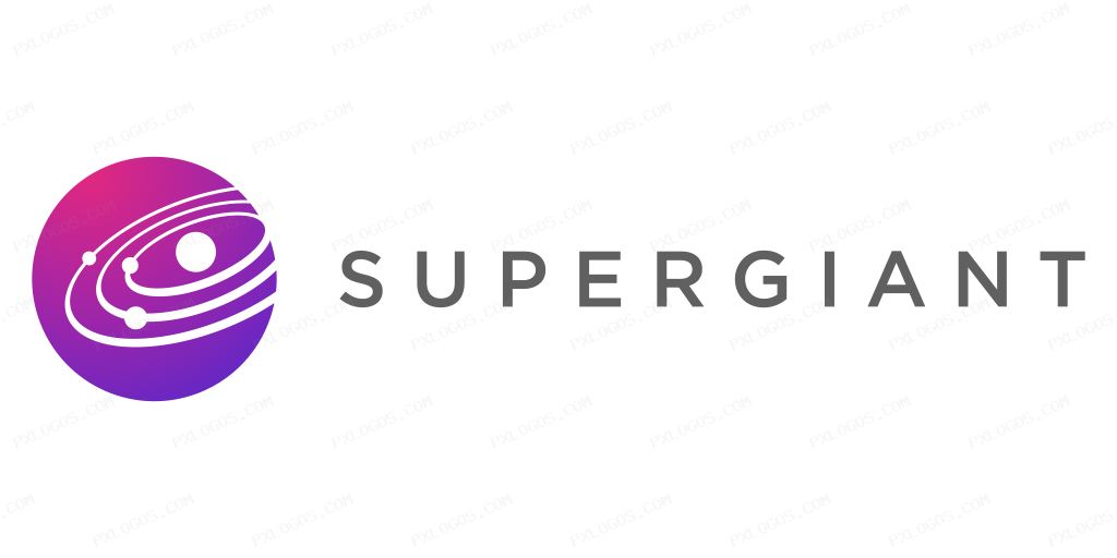 Supergiantio Wordmark Logo PNG with transparent background