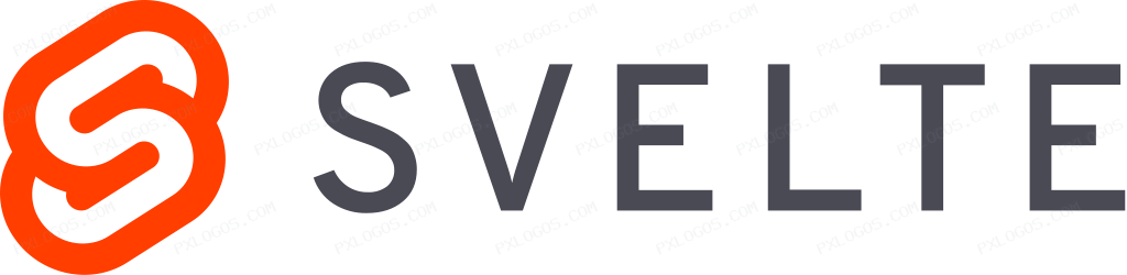 Svelte Wordmark Logo PNG with transparent background