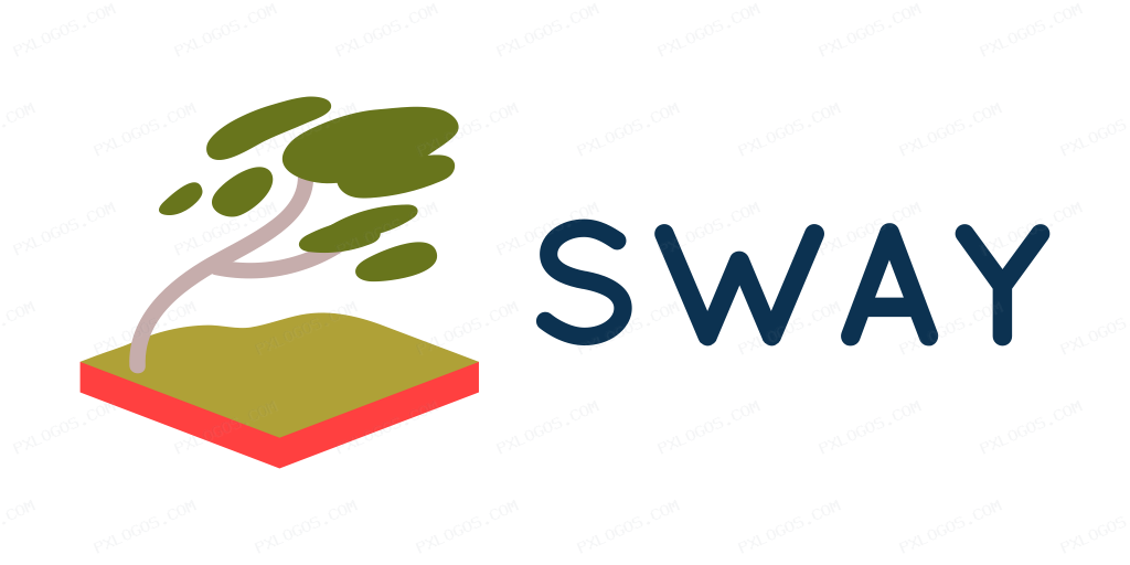 Swaywm Wordmark Logo PNG with transparent background