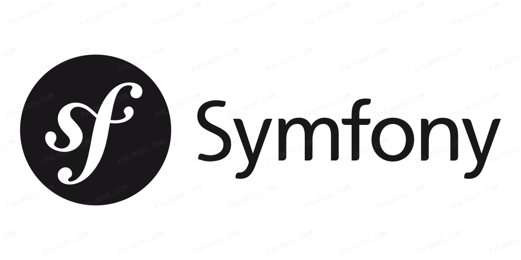 Symfony Wordmark Logo PNG with transparent background
