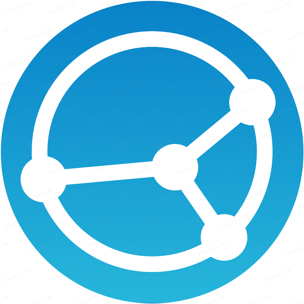 Syncthing Logo PNG with transparent background