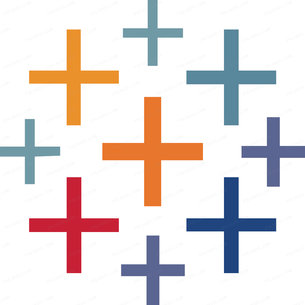 Tableau Logo PNG with transparent background