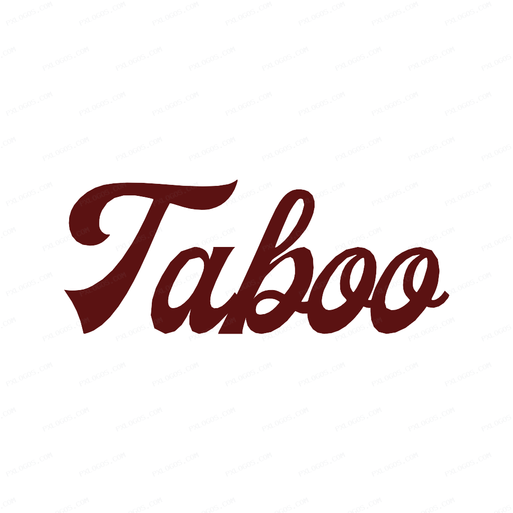 Taboo Logo PNG with transparent background