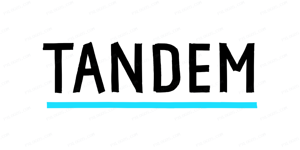 Tandemcouk Wordmark Logo PNG with transparent background