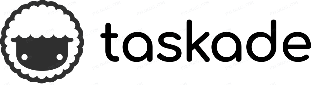 Taskade Wordmark Logo PNG with transparent background