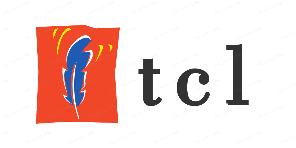 Tcl Wordmark Logo PNG with transparent background