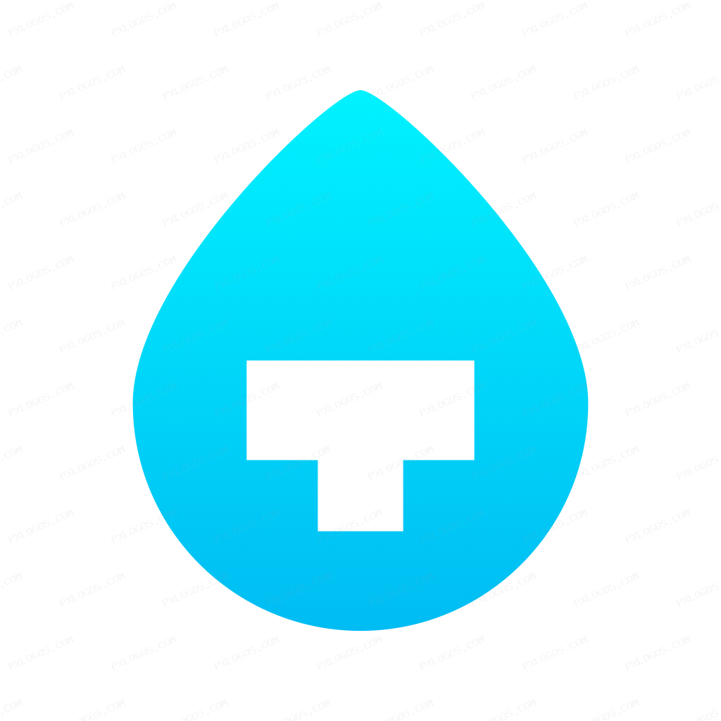 Tdrop Logo PNG with transparent background