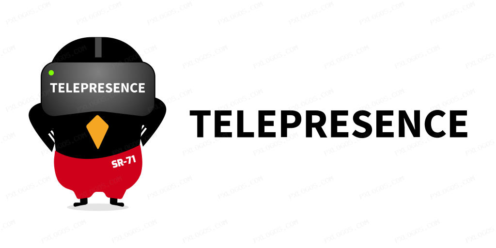 Telepresenceio Wordmark Logo PNG with transparent background