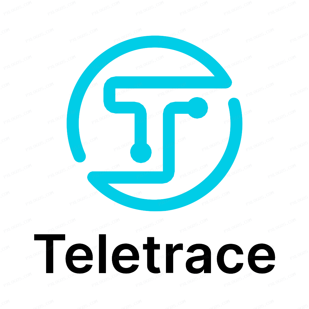 Teletrace Logo PNG with transparent background