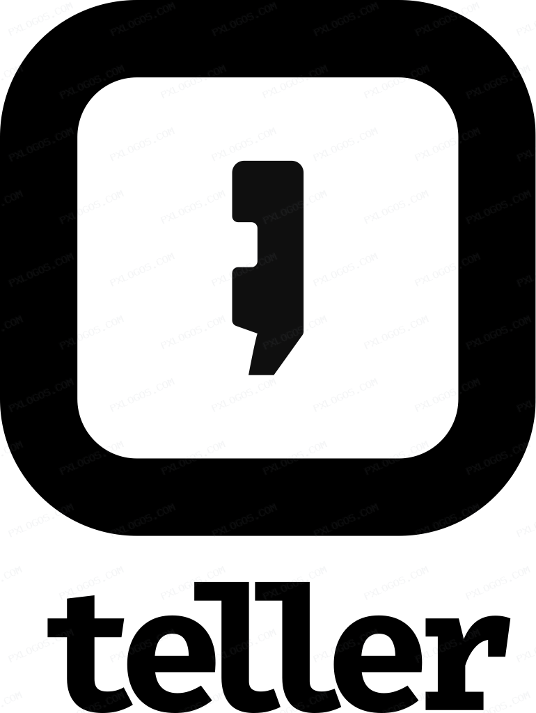 Teller Logo PNG with transparent background