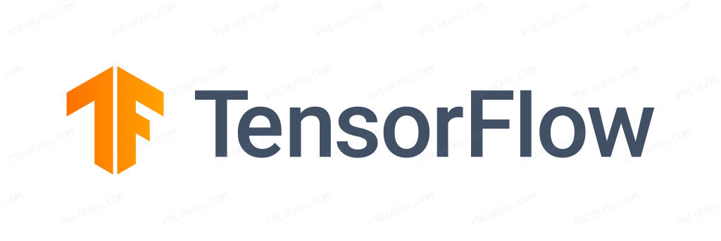 Tensorflow Wordmark Logo PNG with transparent background