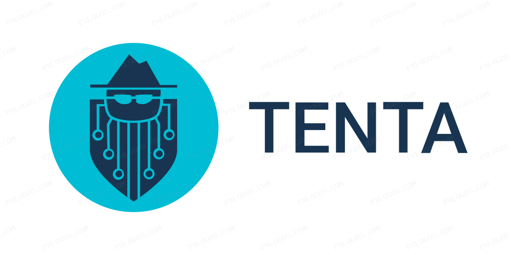 Tenta Wordmark Logo PNG with transparent background