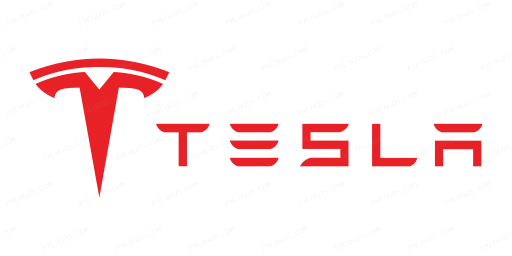 Tesla Wordmark Logo PNG with transparent background