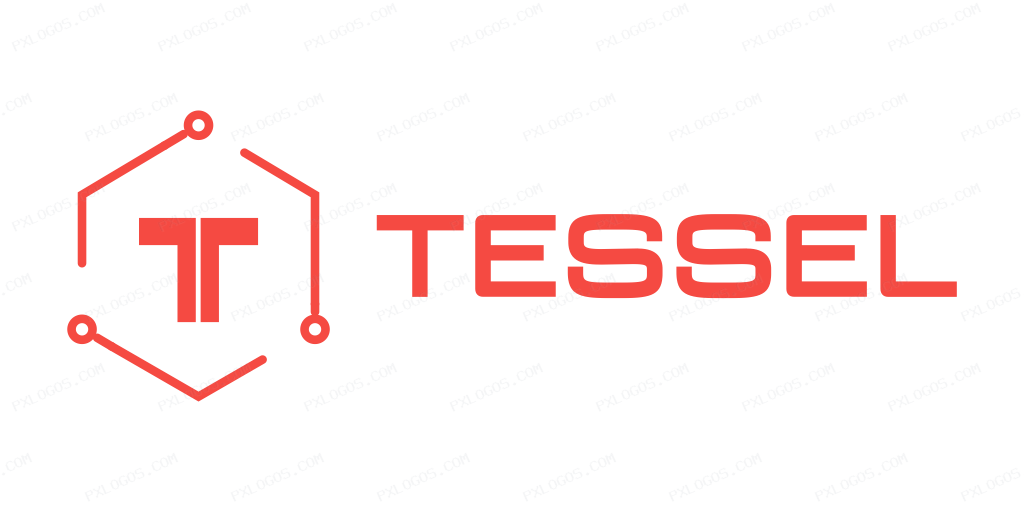 Tesselio Wordmark Logo PNG with transparent background