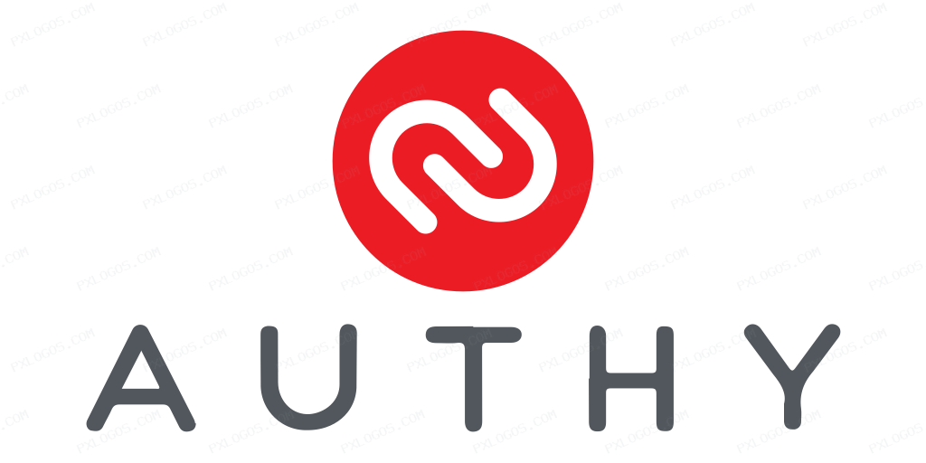 Authy Wordmark Logo PNG with transparent background