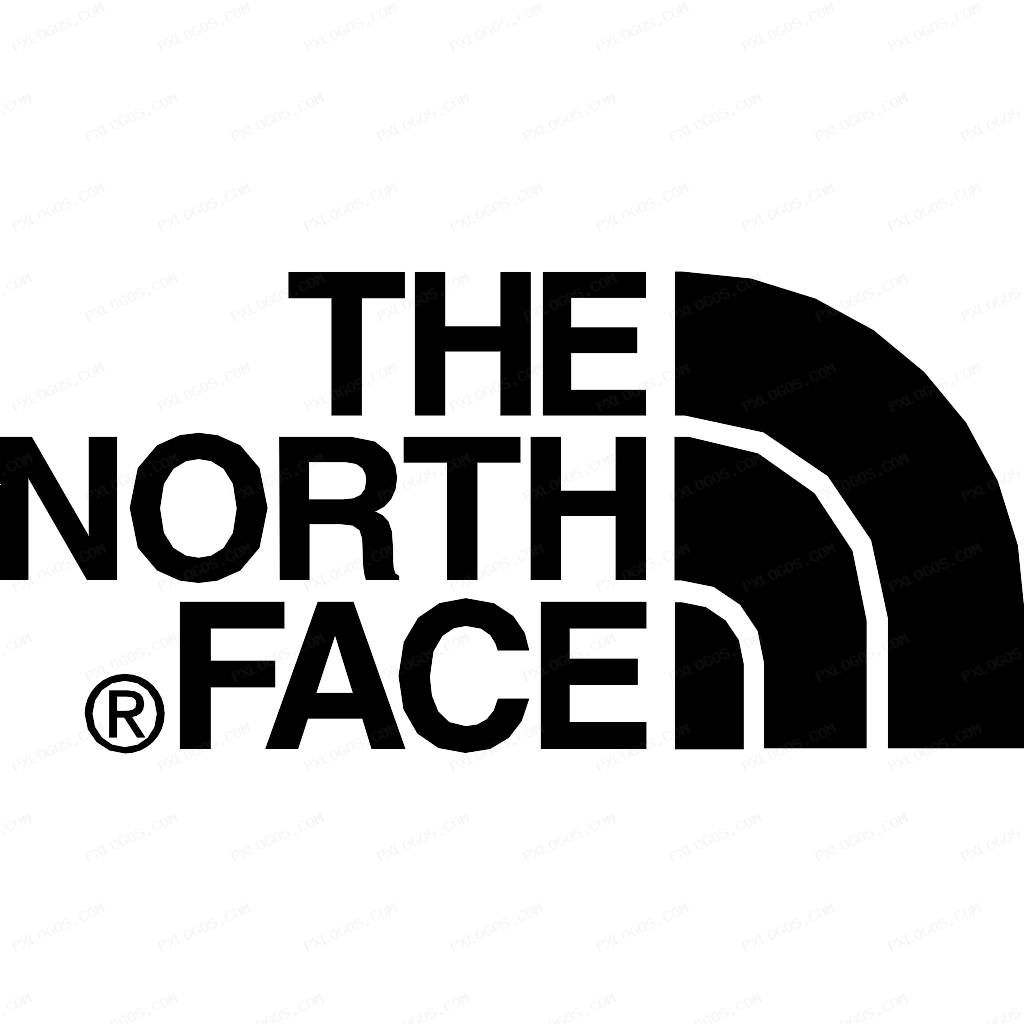 The North Face Logo PNG with transparent background