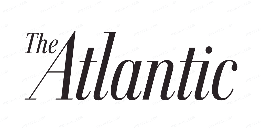 Theatlantic Wordmark Logo PNG with transparent background