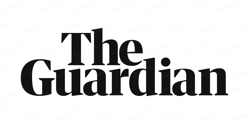 Theguardian Wordmark Logo PNG with transparent background