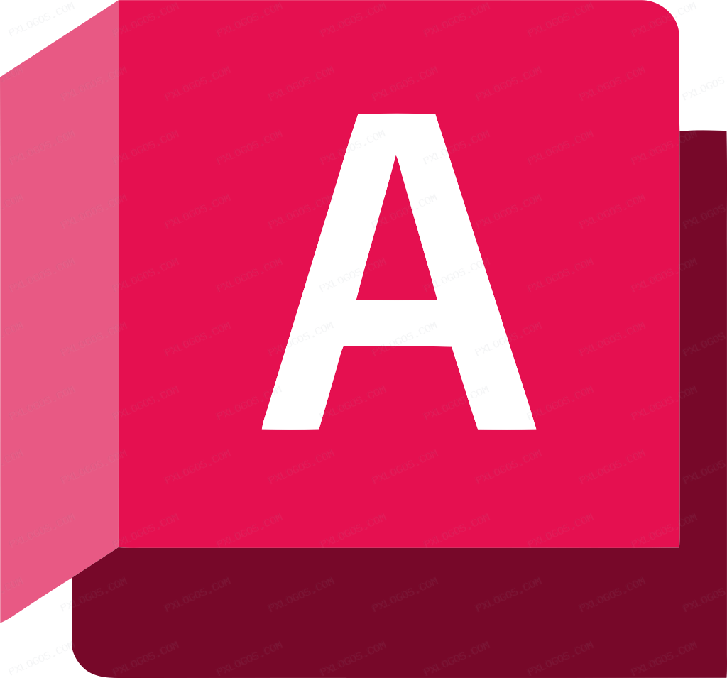 Auto Cad Logo PNG with transparent background