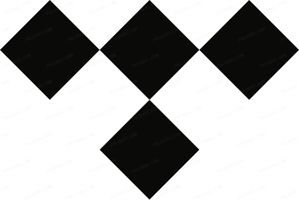 Tidal Logo PNG with transparent background