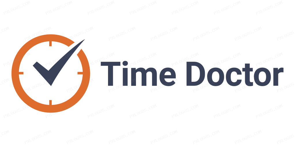 Timedoctor Wordmark Logo PNG with transparent background