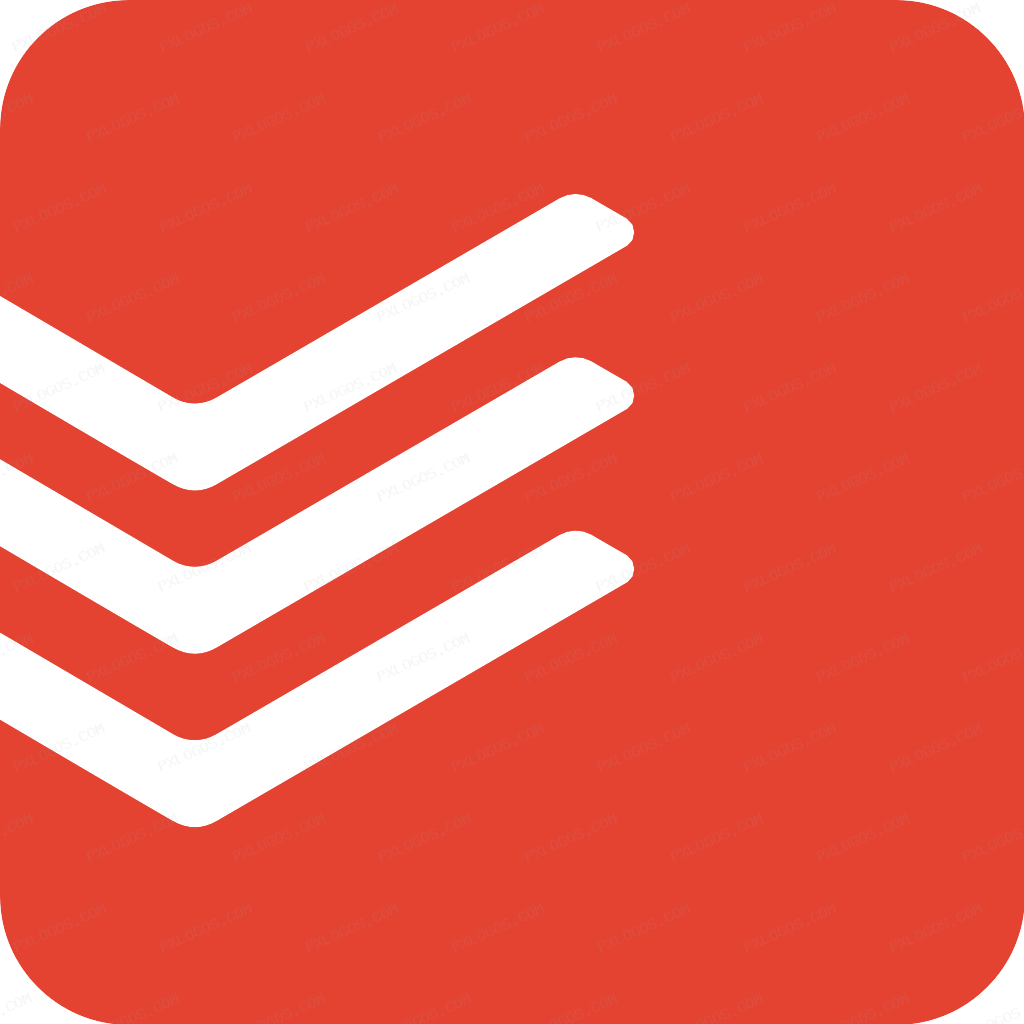 Todoist Logo PNG with transparent background