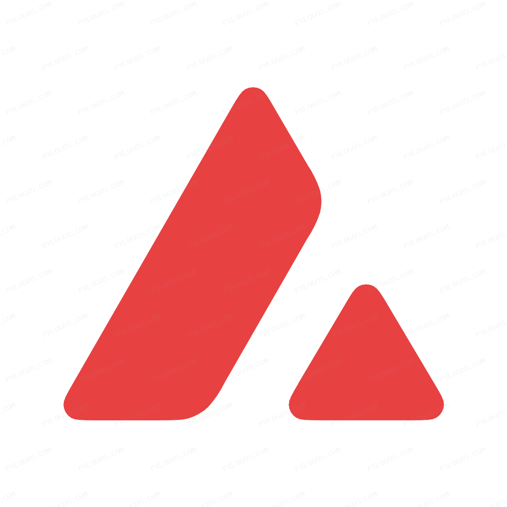 Avax Logo PNG with transparent background