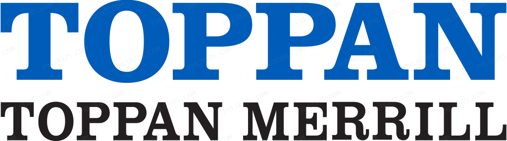 Toppan Merrill Logo PNG with transparent background