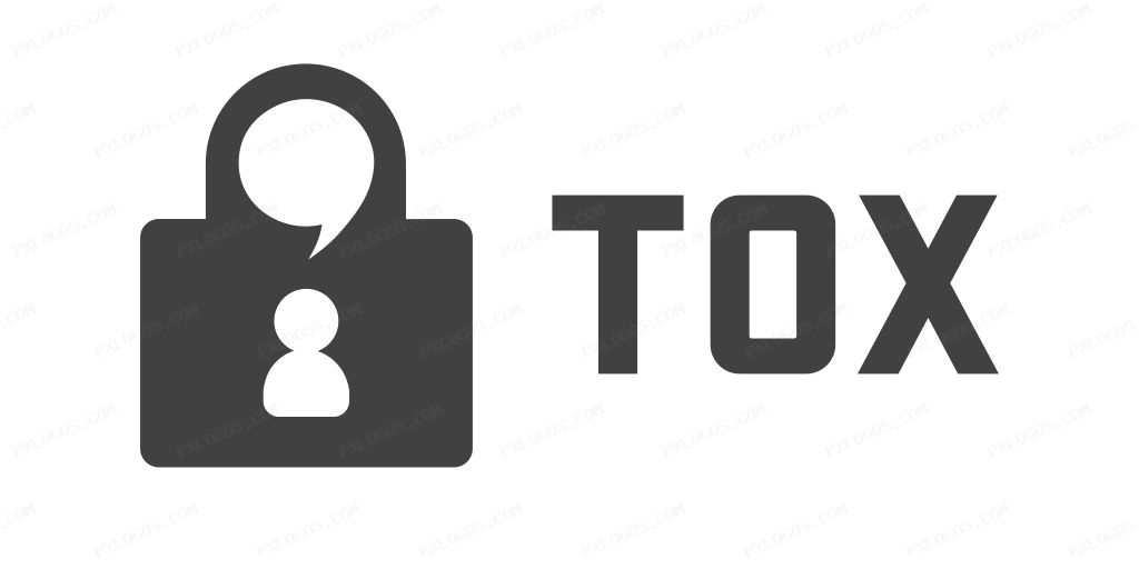 Toxchat Wordmark Logo PNG with transparent background