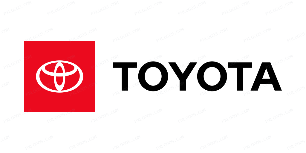 Toyota Wordmark Logo PNG with transparent background