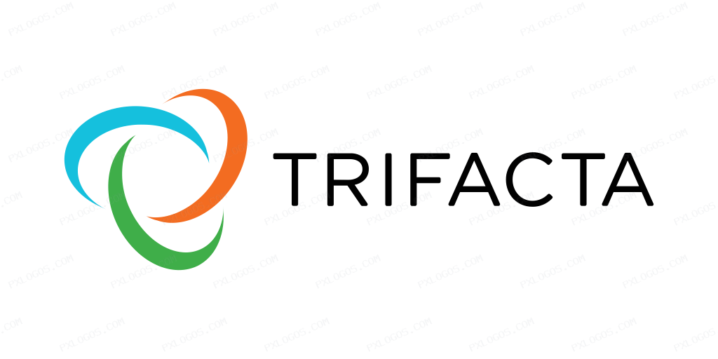Trifacta Wordmark Logo PNG with transparent background