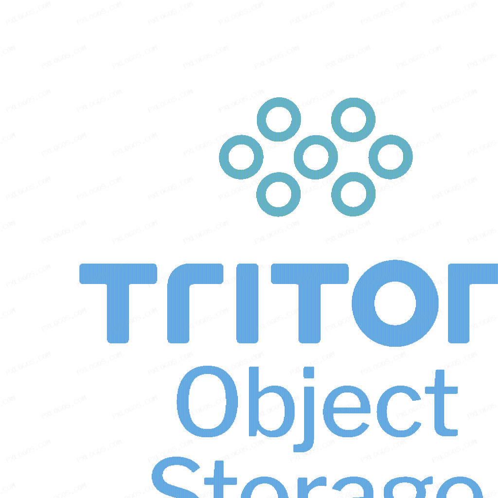 Triton Object Storage Logo PNG with transparent background
