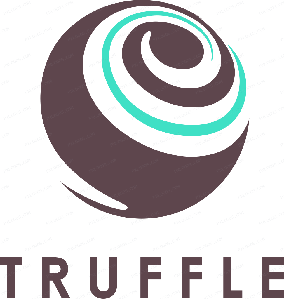 Truffle Wordmark Logo PNG with transparent background